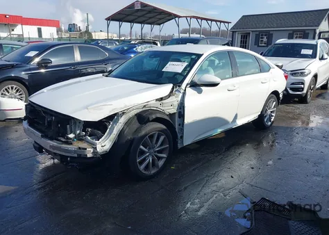 2021 Honda Accord Lx из США, поврежденный, VIN 1HGCV1F17MA060377